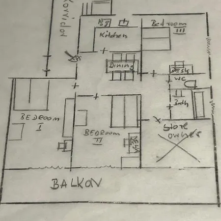 3 Separate Bedrooms
